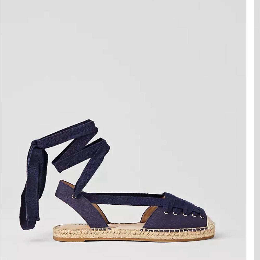 Ann Taylor weekend collection espadrille sandal